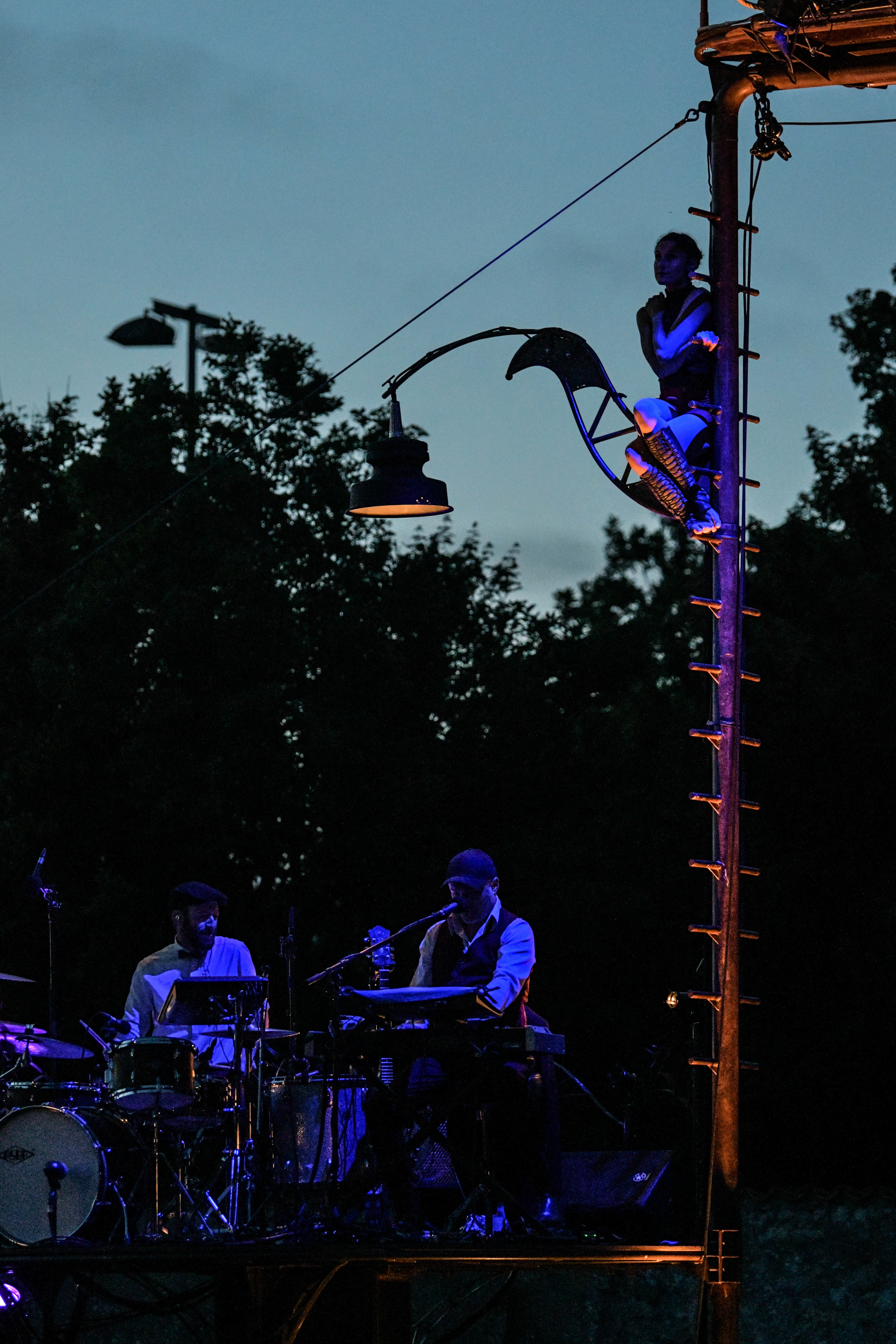 Acrobaat met band